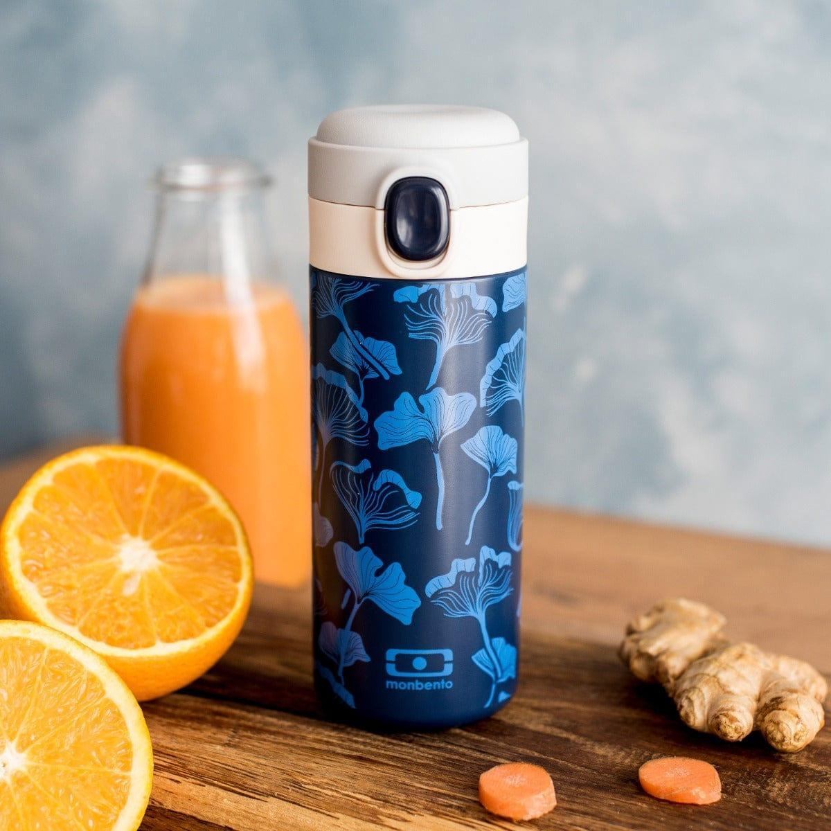 Monbento MB Pop Graphic 360ML Insulated bottle - Ginkgo Ginkgo