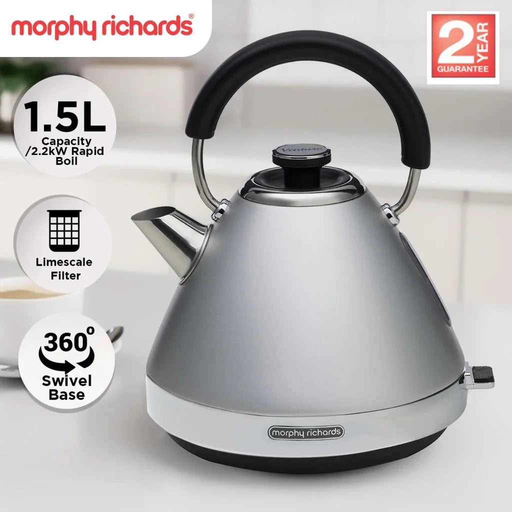Morphy Richards 1.5L Venture Collection Pyramid Kettle