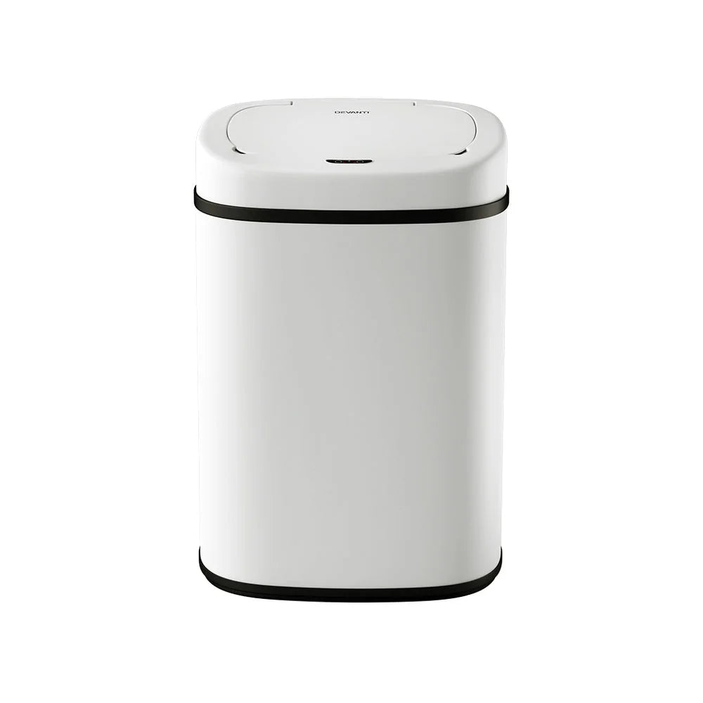 Motion Sensor Bin 82L Rubbish Automatic - White