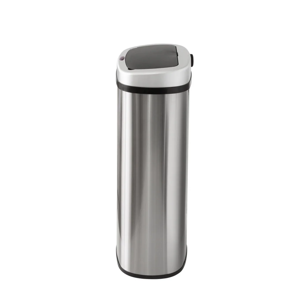Motion Sensor Rubbish Bin 70L Stainless Steel - Home &