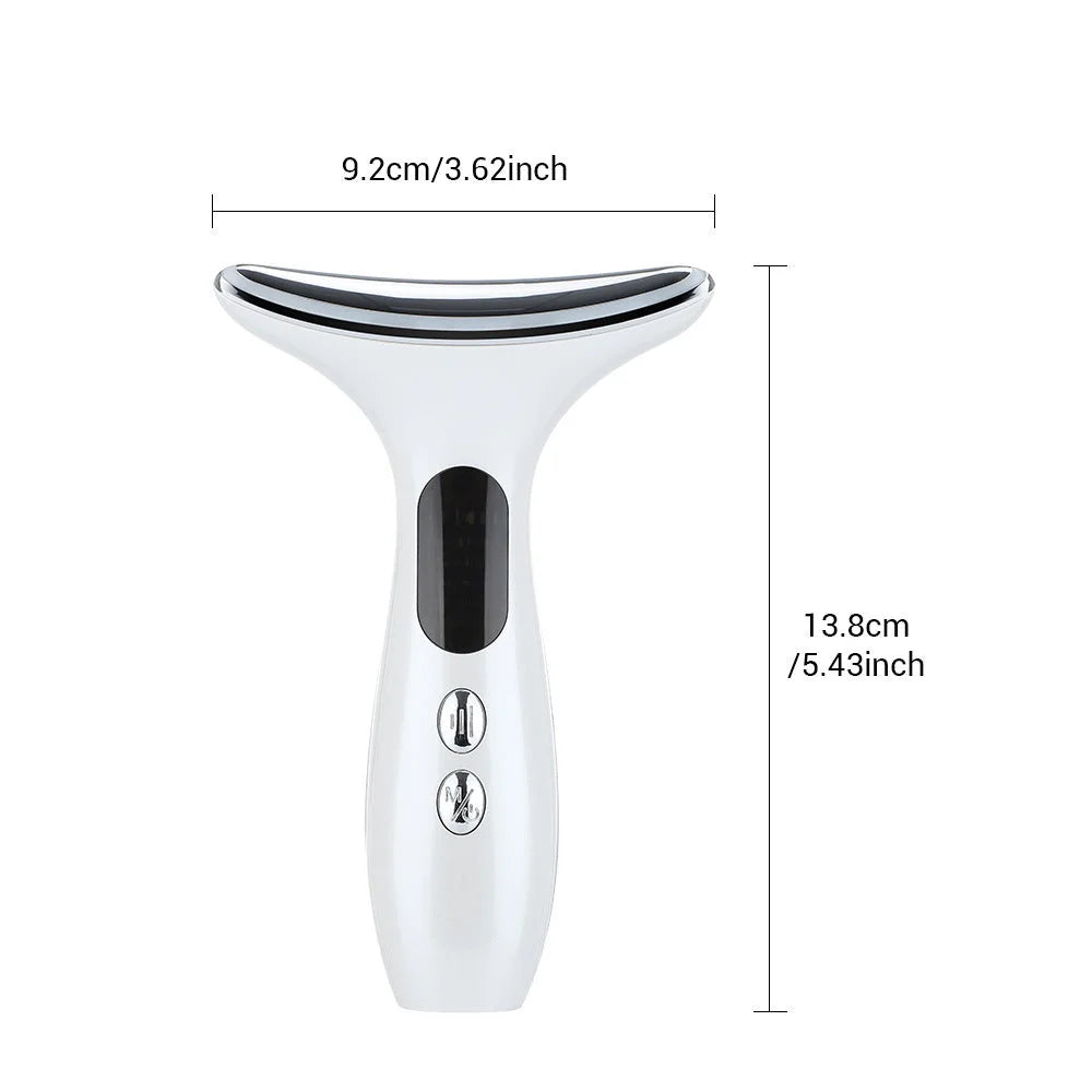 Multi-Function Neck & Face Beauty Device - 4-in-1 LED Light