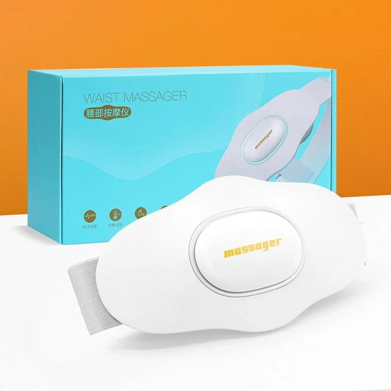 Multifunctional Lumbar Massager With Hot Compress And Voice