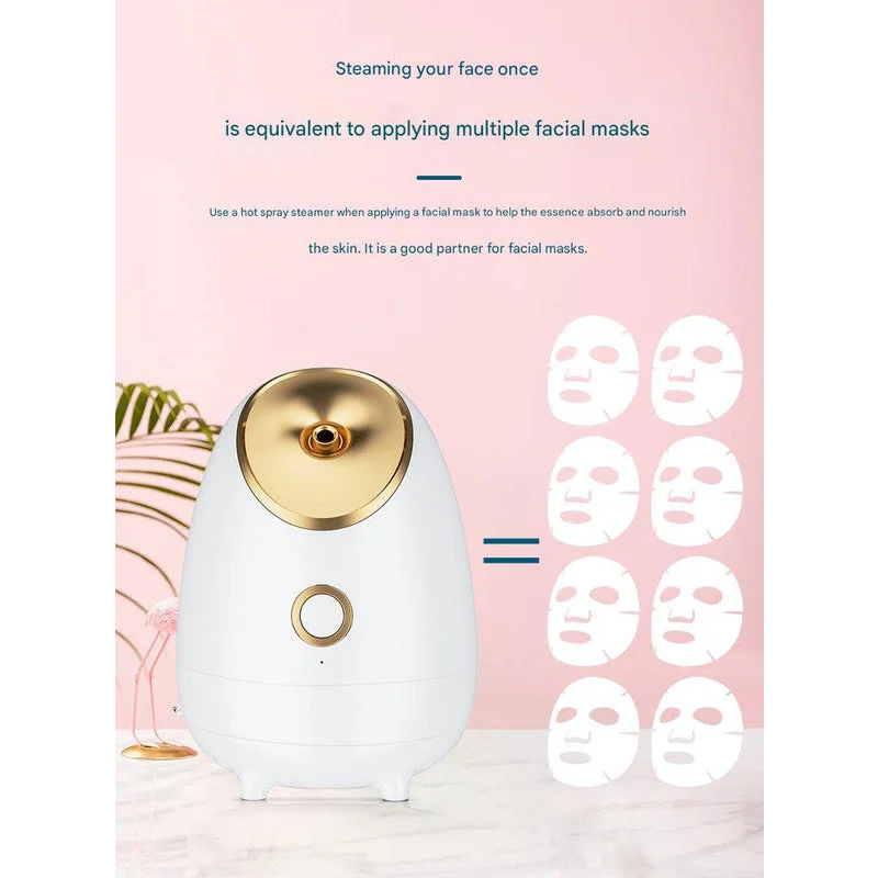 Nano Ionic Facial Steamer - Deep Hydration Hot Mist Face