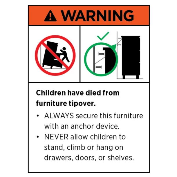 NNECN Two-Door Hanging Wardrobe for Organized Storage