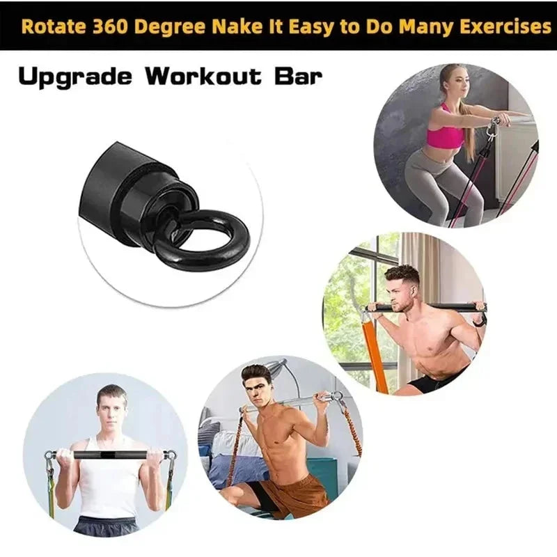NNEOBA Fitness Stick Pilates Bar - Sports & Fitness >