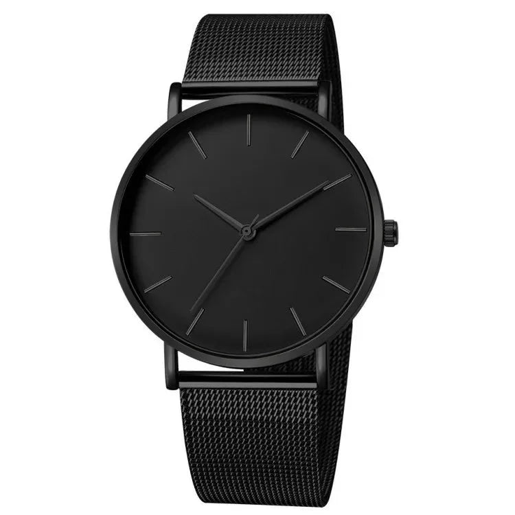 NNEOBA Mens Ultra Thin Magnetic Bracelet Quartz Watch
