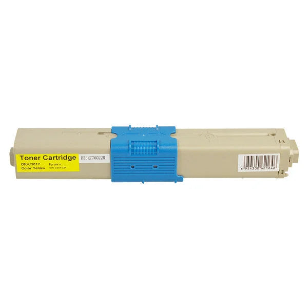 OKI 44973545 301 Yellow Premium Remanufactured Toner