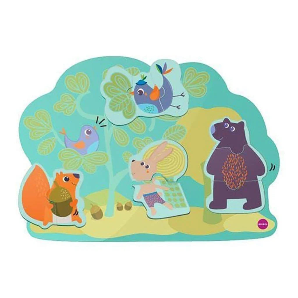 Oribel VertiPlay Wall Toy: Hoppy Bunny and Friends-1973194205585084416