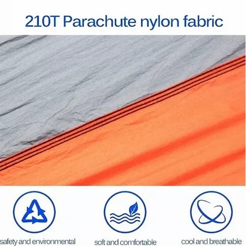 Outdoor Camping Hammock Lightweight 260x140cm Portable