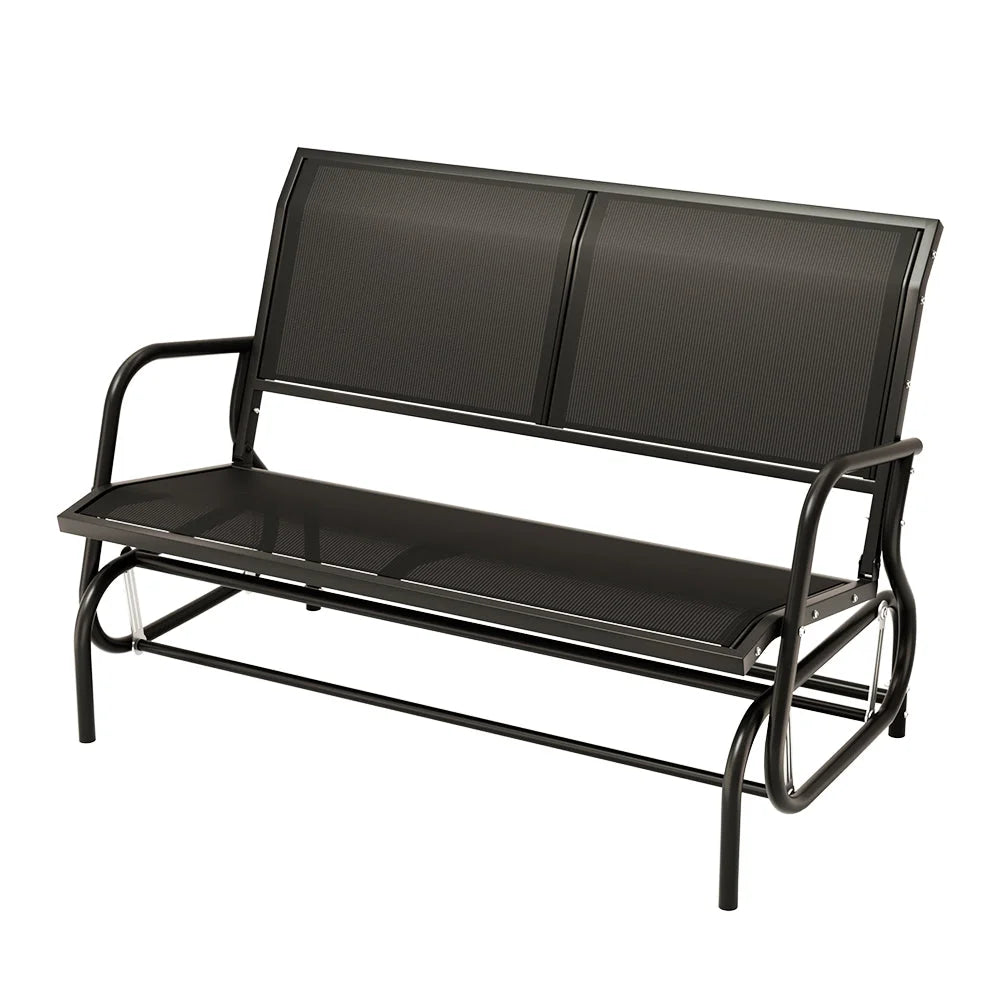 Outdoor Garden Bench Seat Swing Glider Rocking 2 Seater
