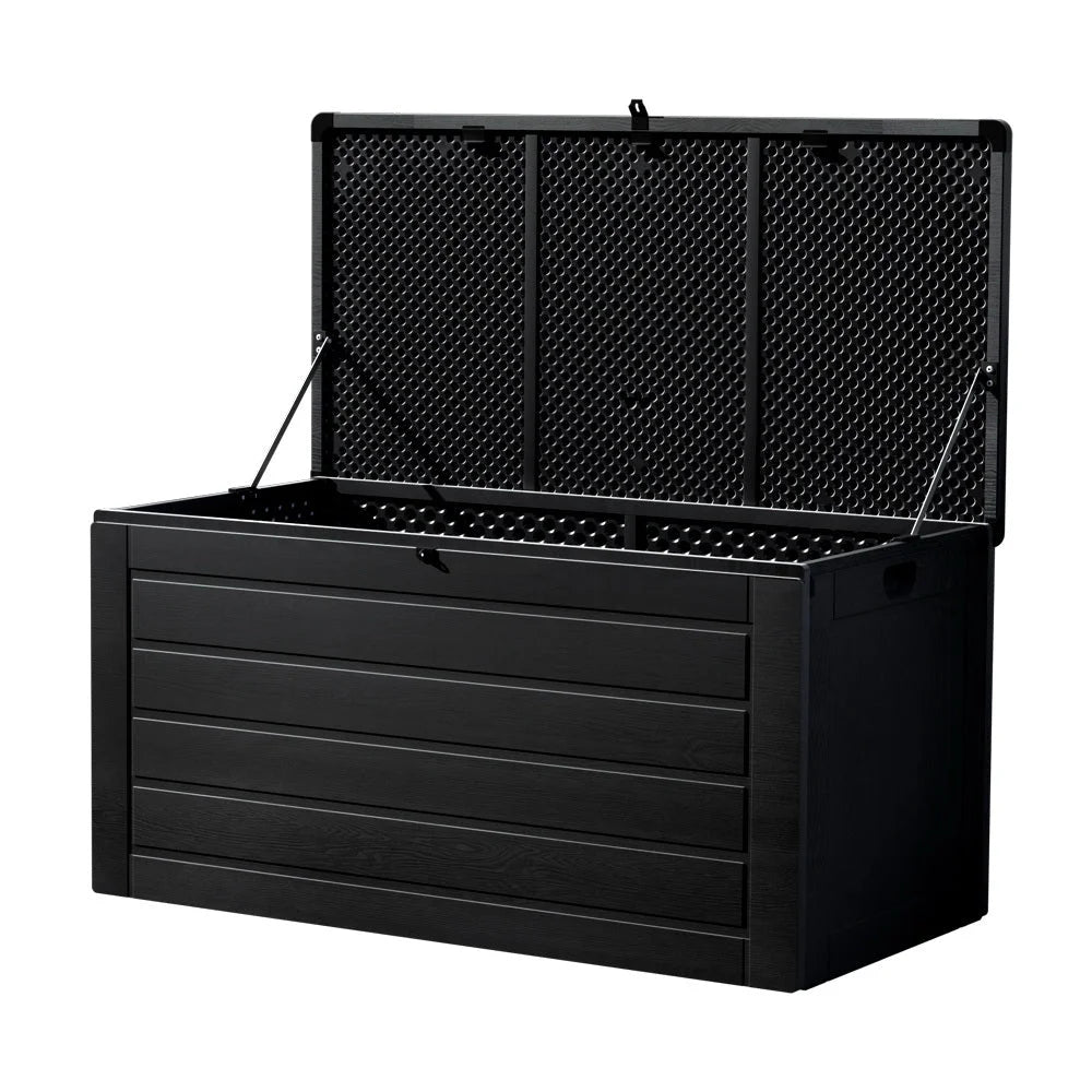 Outdoor Storage Box 680L Container Lockable Garden Bench