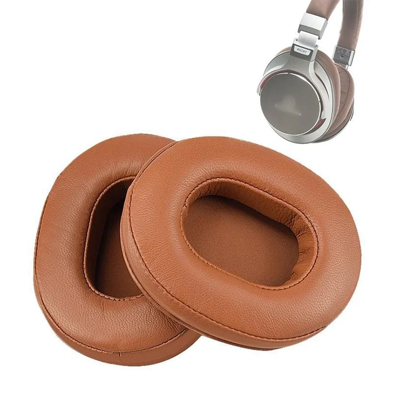 Pair Of Sheepskin-Khaki Audio-Technica Earmuffs For Ath-M50 / M40 / M50X / Msr7-1915197979317374976