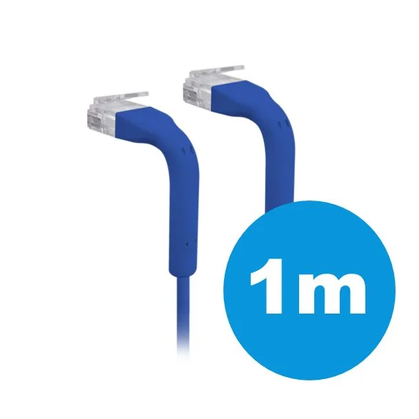 Patch Cable RJ45 Bendable 1m Blue UBIQUITI