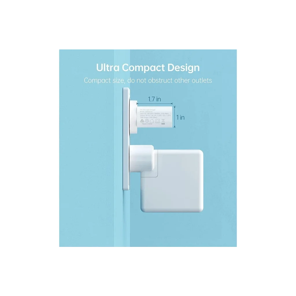 PD Fast Type C Wall Charger 20W - Choetech Q5004