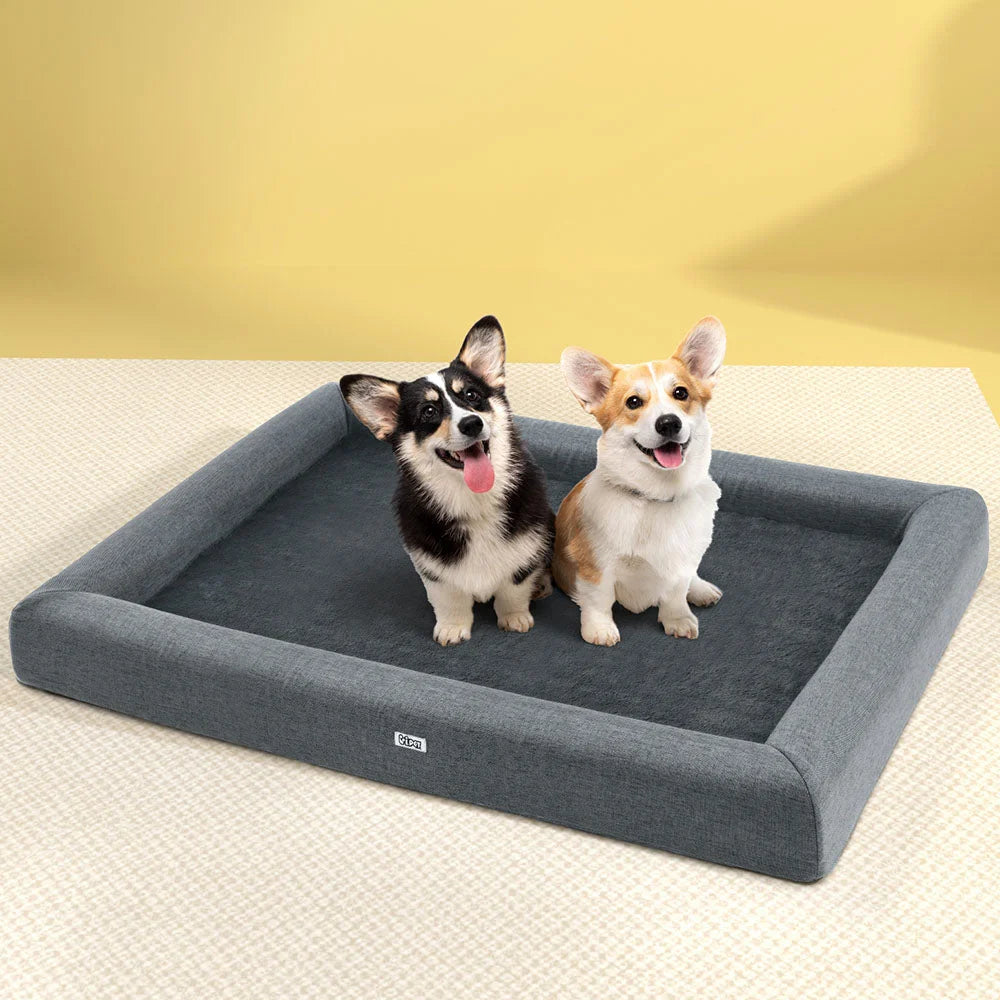 Pet bed dog with key surfaces and edge shape