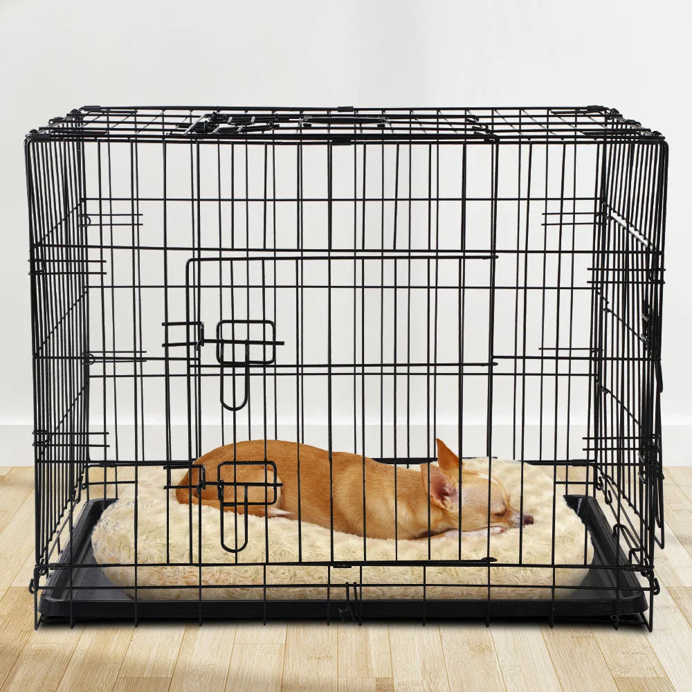 Pet Cage 36in Black - Dog Supplies