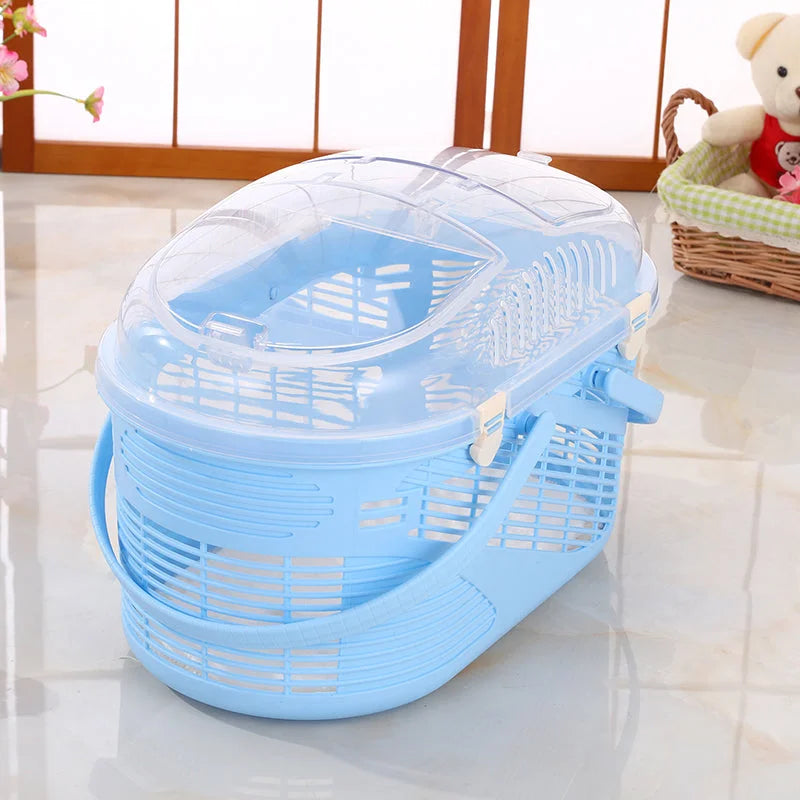 Pet Carrier Cage Dog Cat Rabbit Guinea Pig Ferret with Mat