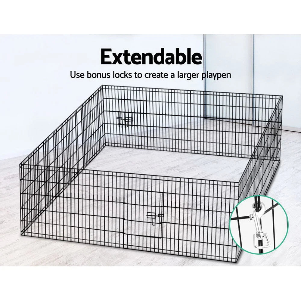 Pet Dog Playpen 2X30’’ 8 Panel Puppy Exercise Cage