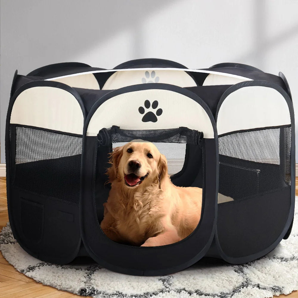 Pet Dog Playpen Tent Crate Fence 3XL Enclosure