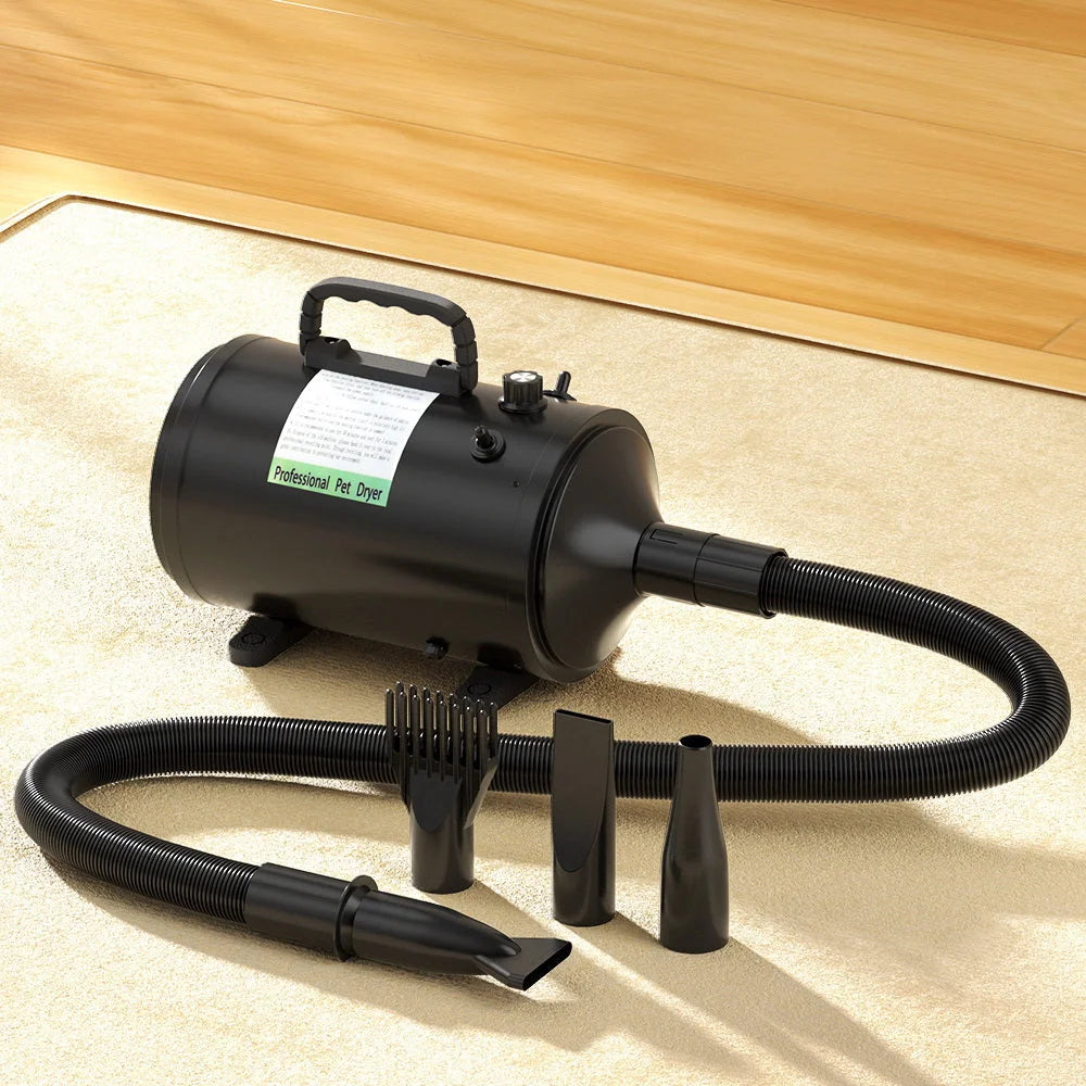 Pet Hair Dryer Dog Cat Grooming Speed Blower Hairdryer