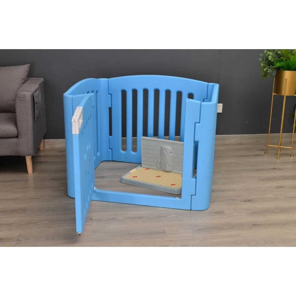 Pet Pen 4 Panel Plastic Foldable Dog Fence Enclosure