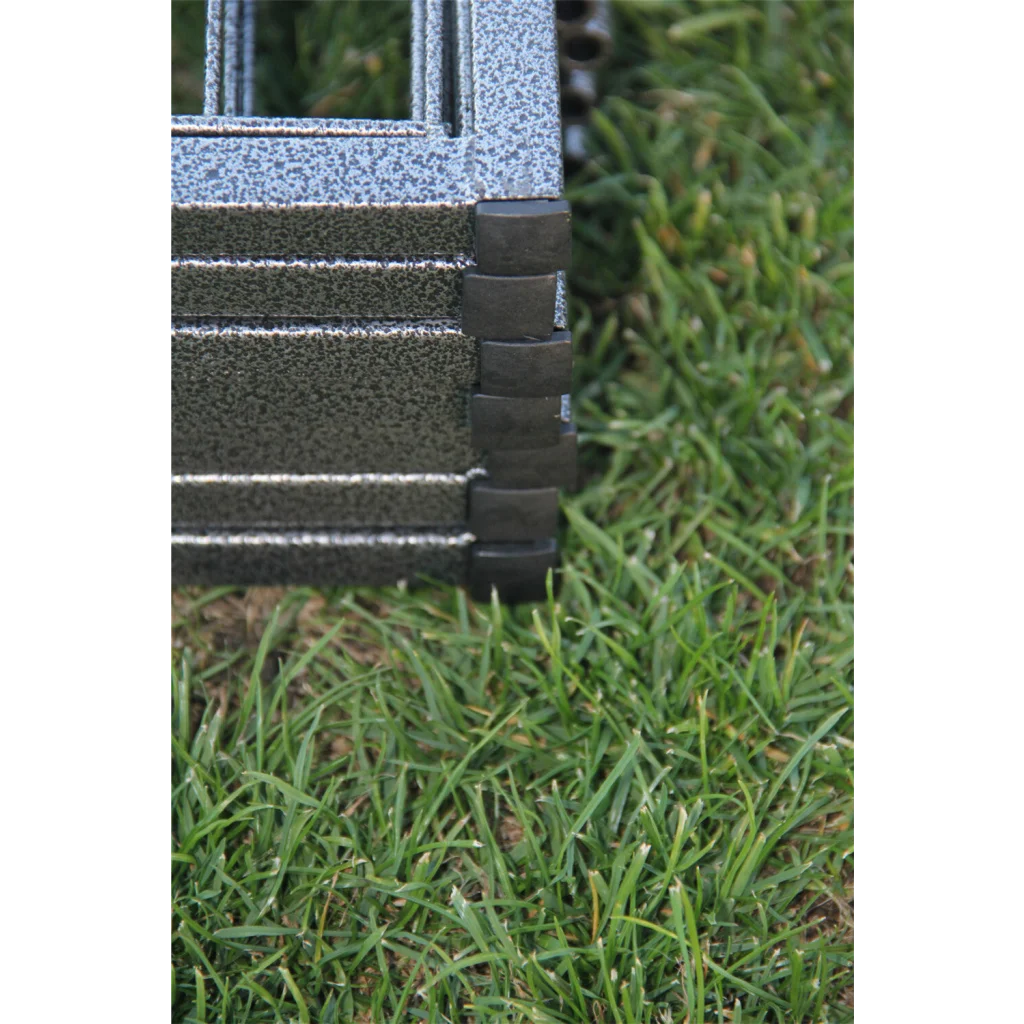 Pet Playpen Fence with Cover 100cm Heavy Duty for Dog Cat