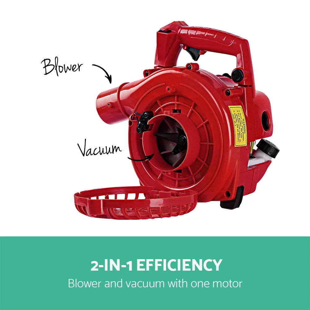 Petrol Blower and Vacuum 36CC - Orange & Black - Giantz