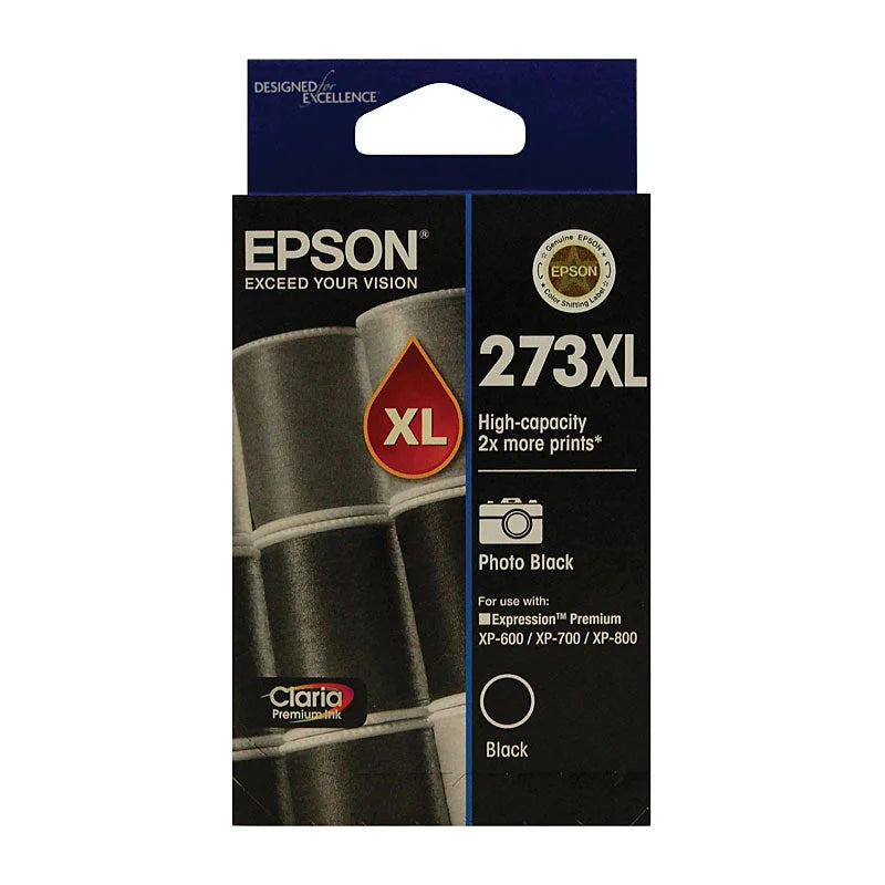Photo Black Ink Cartridge - EPSON 273XL
