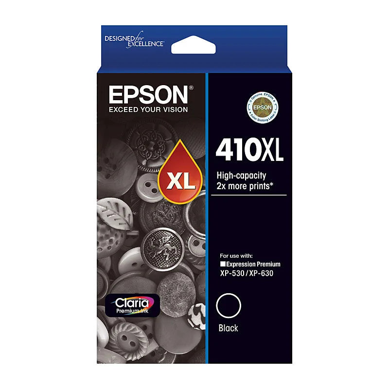 Photo Black Ink Cartridge - EPSON 410XL