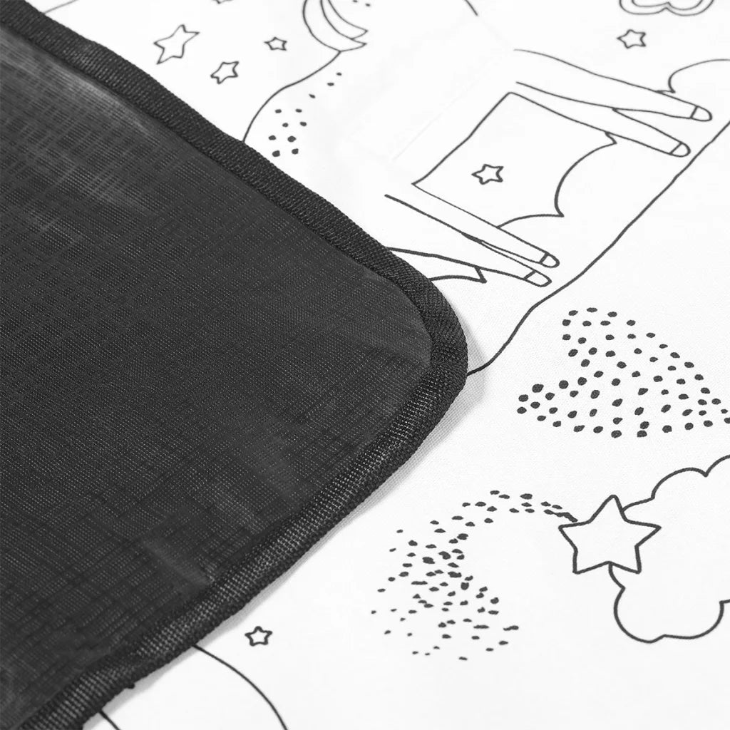 Picnic Blanket Happy Kids Dream Big Colour Me In 125 x 125