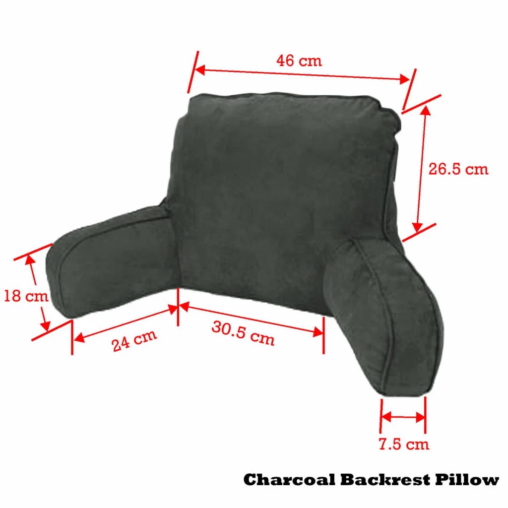 Pillow Easyrest Standard Backrest Charcoal - Furniture