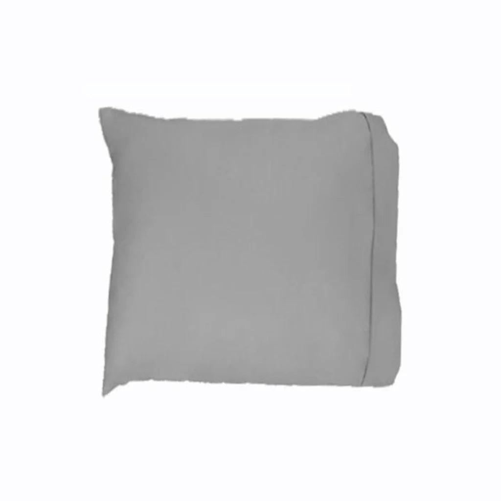 Pillowcase Easyrest 250TC Cotton European - Pewter - Home &