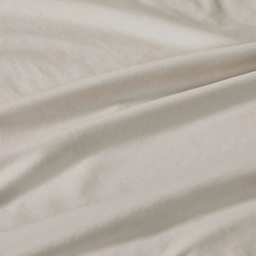 Pillowcase Set of 2 Vintage Washed 100% Cotton Luxurious