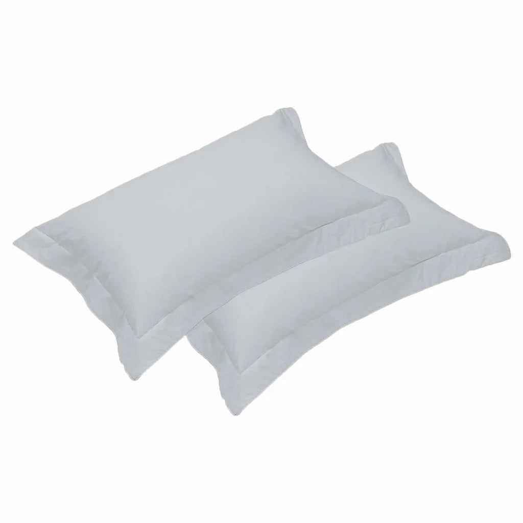 Pillowcases 500TC Pair of Egyptian Cotton Tailored Standard
