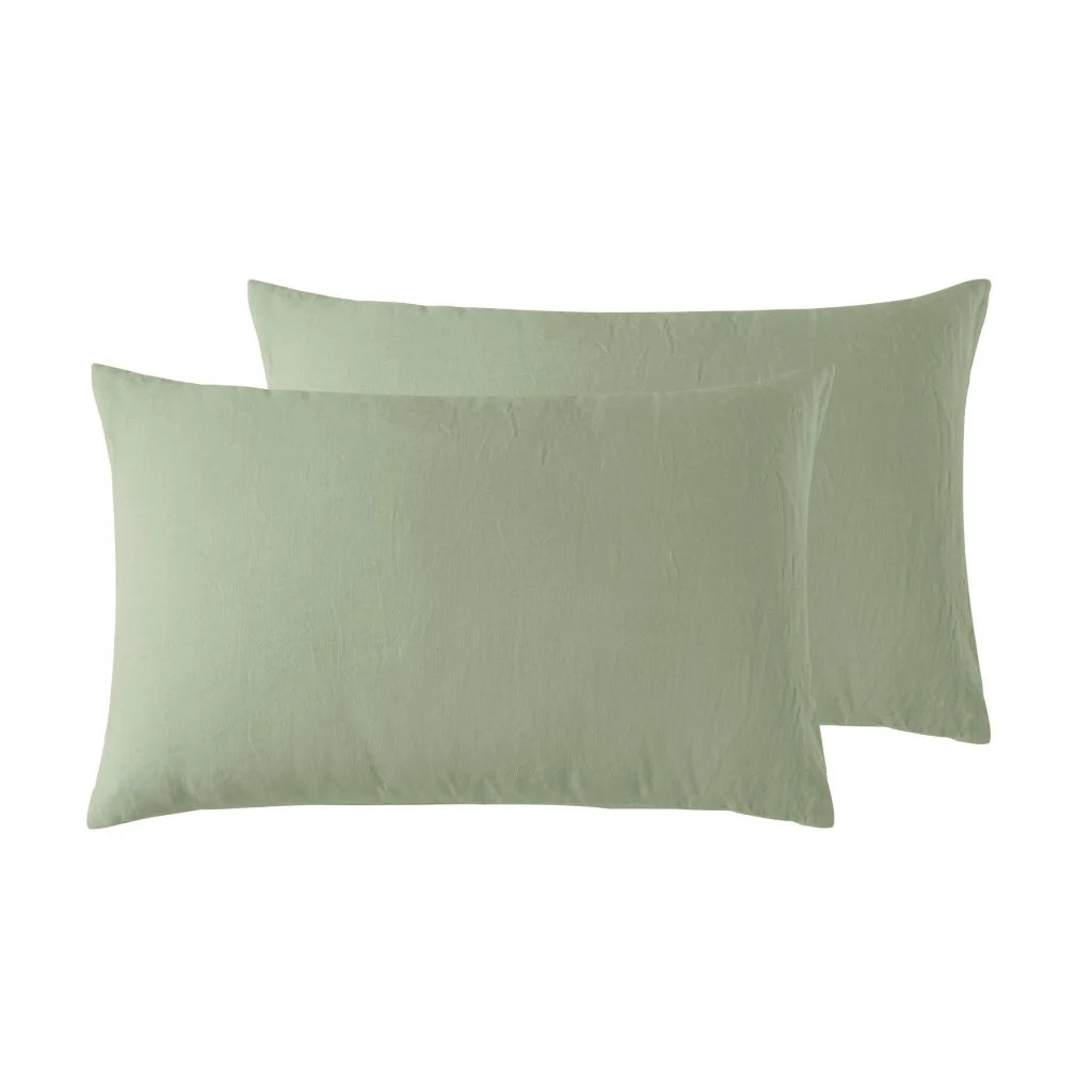 Pillowcases Vintage Design Homewares Pair 100% Standard
