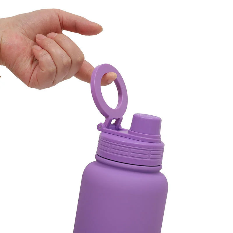 Pink Premium 35oz Stainless Steel Insulated Sports Bottle
