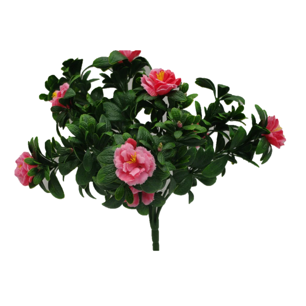 Pink Rose Bunch 45cm, UV