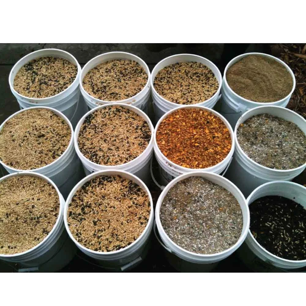 Plastic Buckets 10x 10L + Lids - Empty White With Handle