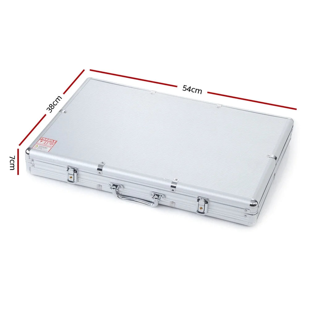 Poker Chip Set 1000PC Texas Hold’em Casino Gambling Dice