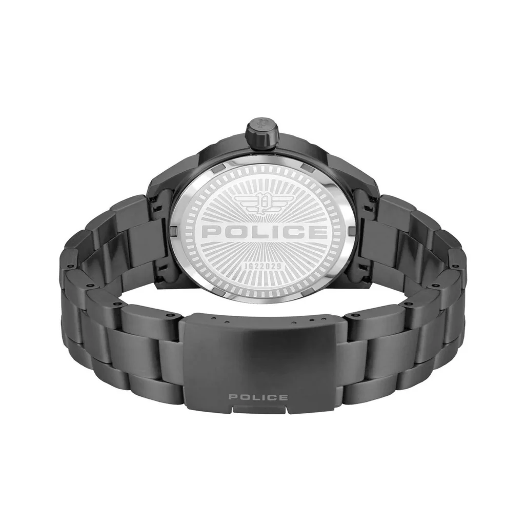 Police Men’s Black Stainless Steel Stainless Steel Watch
