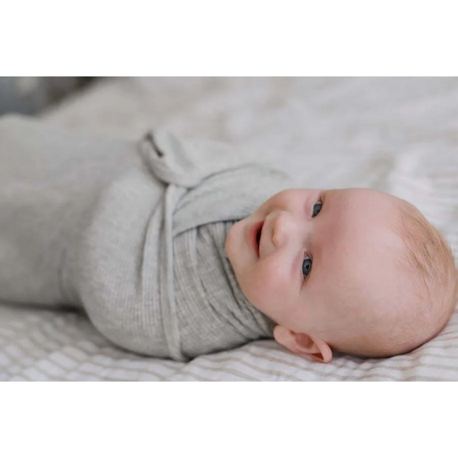 Ponchik Babies + Kids - Ribbed Swaddle Jersey Wrap - Koala