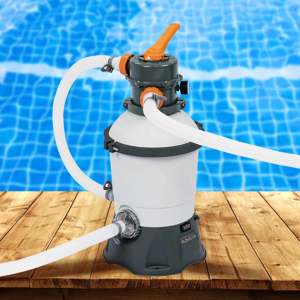 Pool Pump Sand Filter 800GPH 3028L/H Flowclear Filters