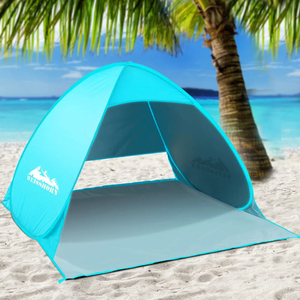 Pop-Up Beach Tent Camping Hiking 3 Person Sun Shade Fishing
