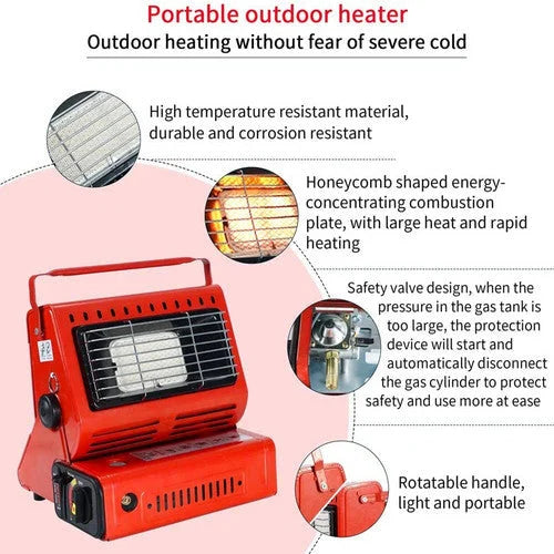 Portable Camping Gas Heater Outdoor Heating Stove Gas