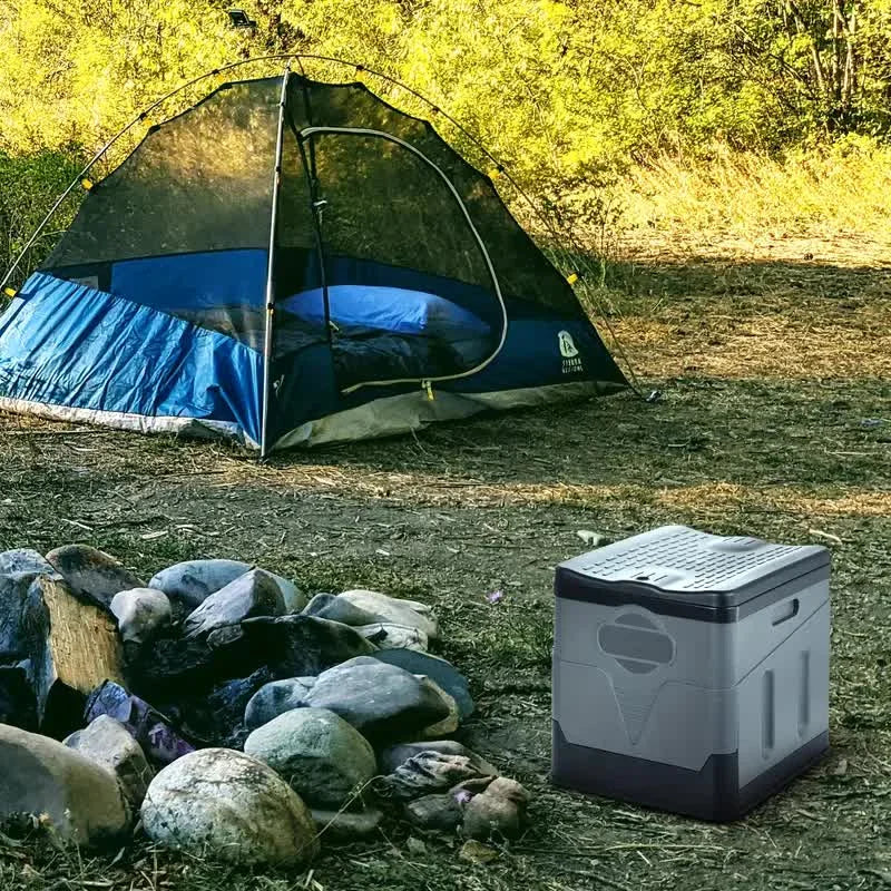 Portable Car Toilet with Integrated Waste Bin - Durable PP