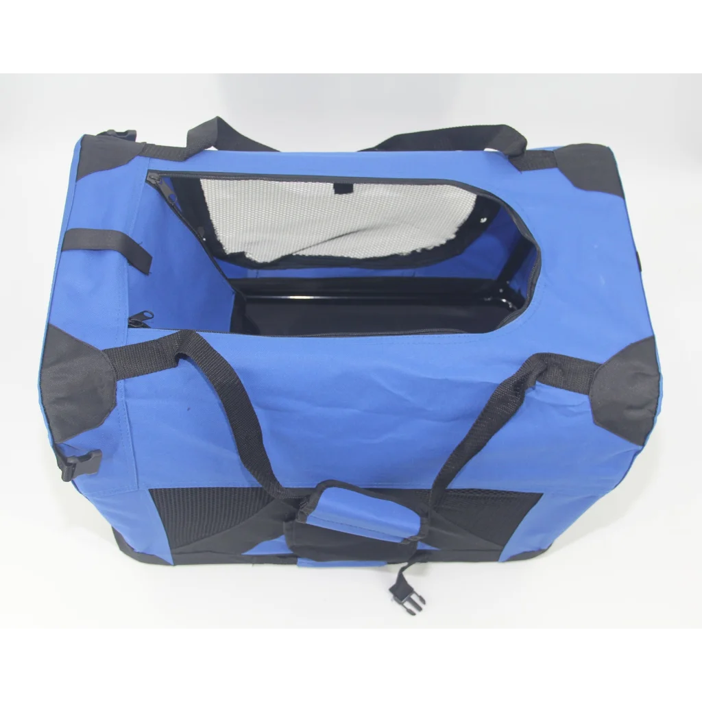 Portable Foldable Pet Crate XXXL Soft Dog Cat Puppy - Blue