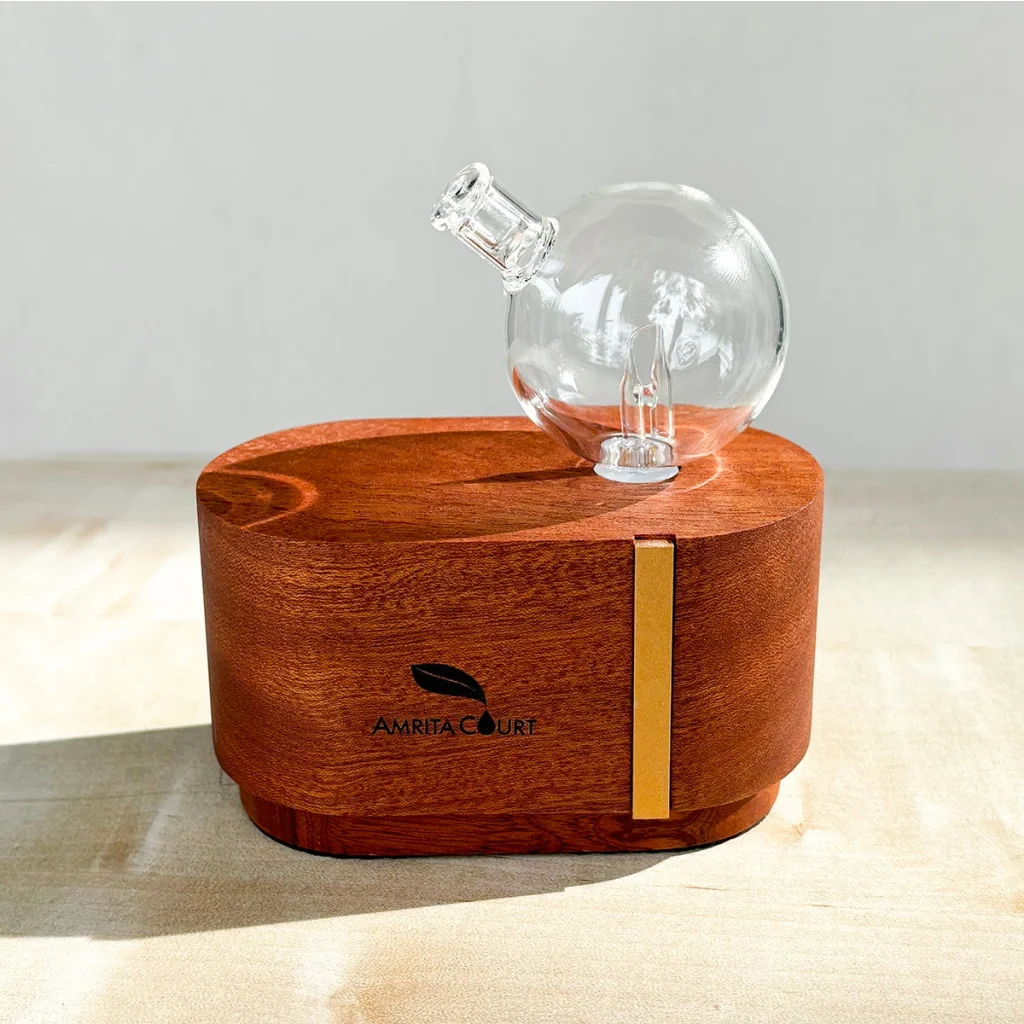 Portable Mini Orb Diffuser Redwood Waterless Aroma No