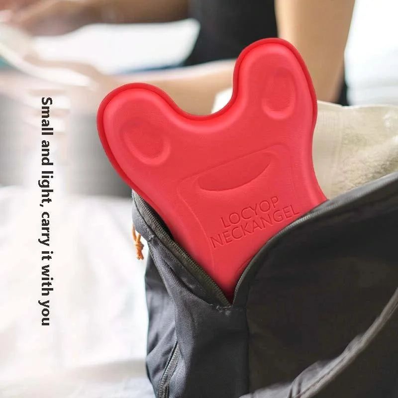 Portable Neck Pillow For Cervical Spine Stretching Massager