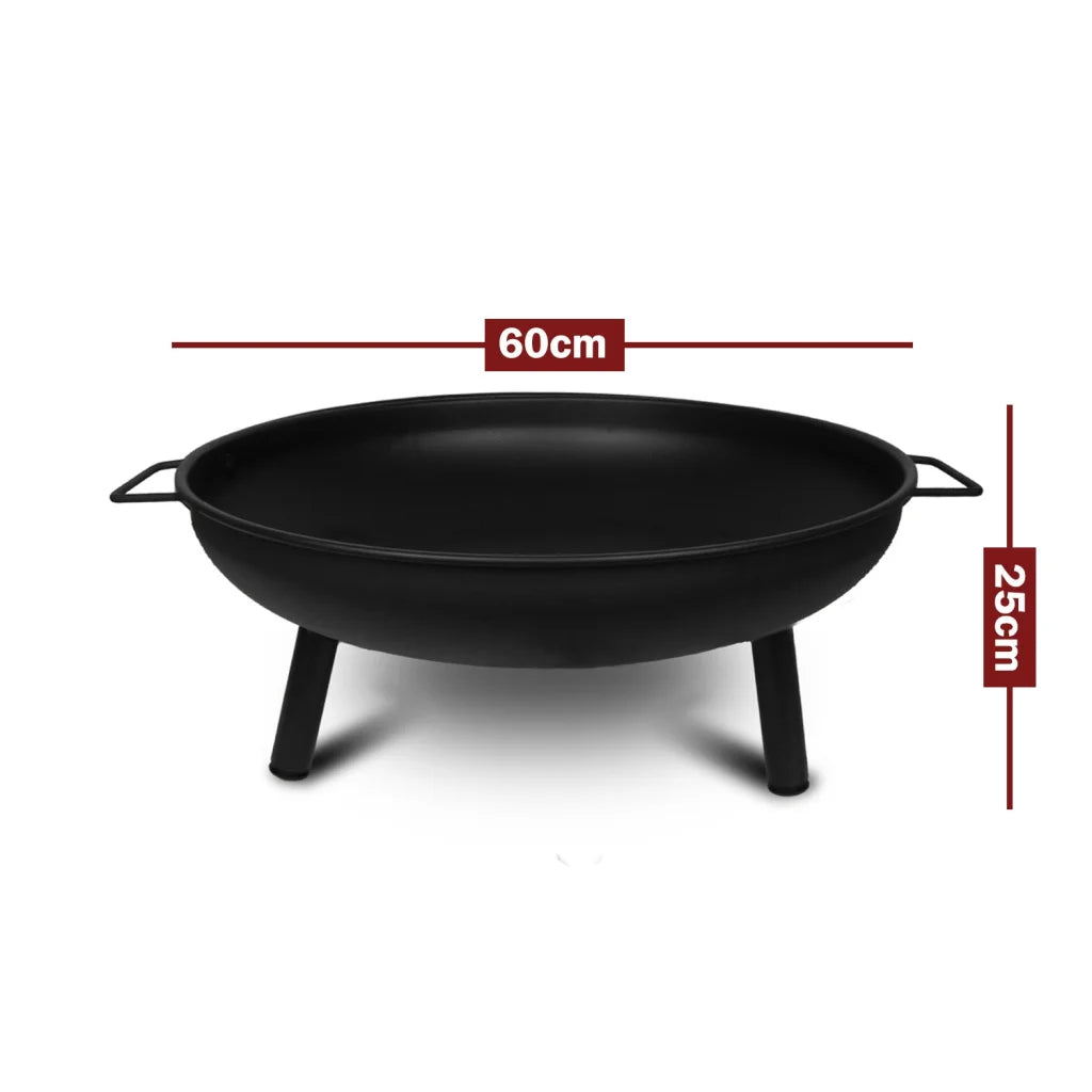 Portable Outdoor Fire Pit Fireplace Open Patio Heater