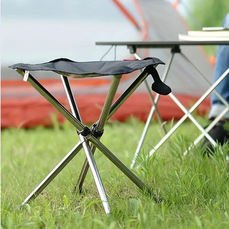 Portable Outdoor Telescopic Folding Stool Camping Chair